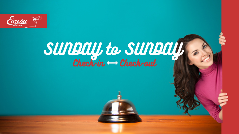Check-in/check-out only from Sunday to Sunday for some apartments