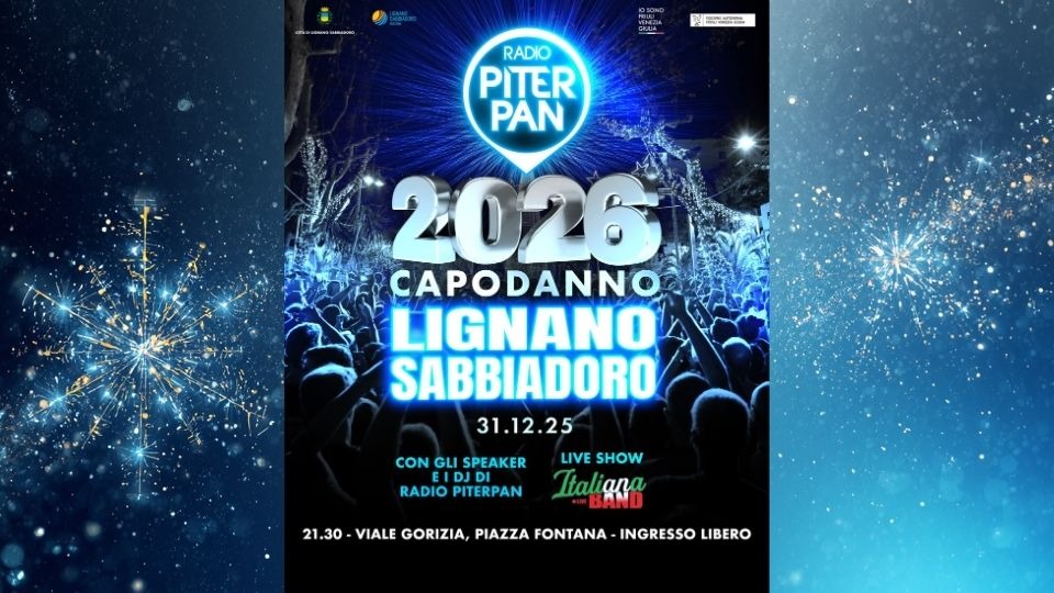 Silvester in der Piazza 2026 mit Radio Piterpan