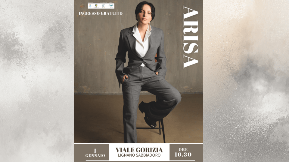 Arisa im Konzert zum Neujahrstag